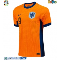 Maglie da calcio Olanda Wout Weghorst #9 Prima Maglia Europei 2024 Manica Corta